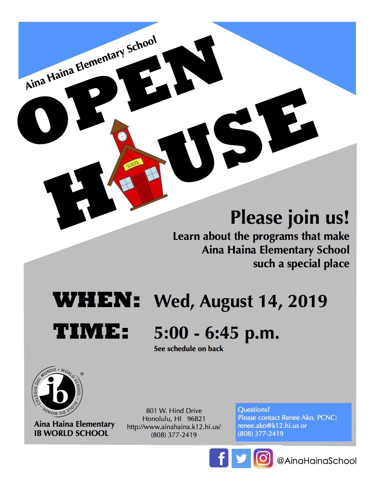 Open House 2019